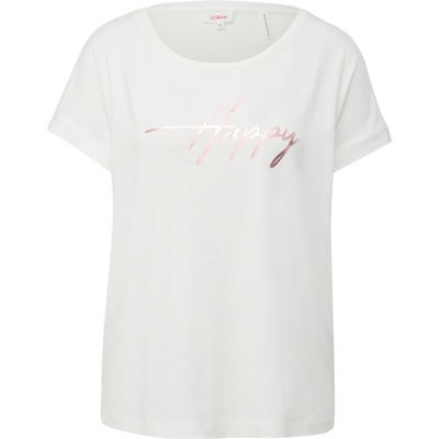 s.Oliver RL T-Shirt bílá