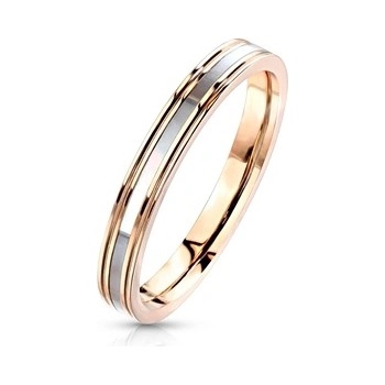 Šperky4U ocelový prsten s perletí OPR1766 52