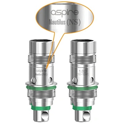 Aspire Nautilus BVC NS nerez 1,8ohm