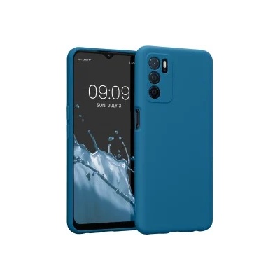 kwmobile Калъф за Oppo A16 / A16s / A54s - син