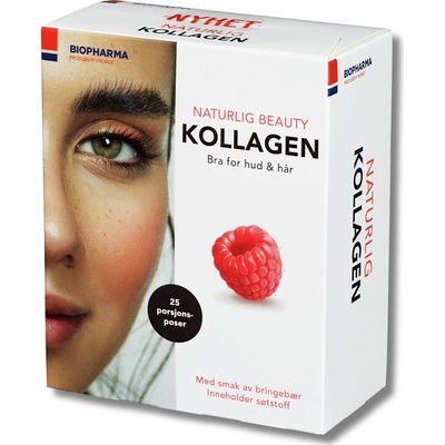 BioPharma Norsk Kollagen malina 25 x 5 g