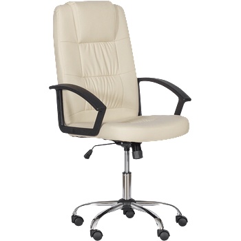 Carmen Президентски офис стол КАРМЕН 6076 - крем