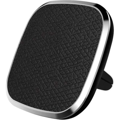 Nillkin 2-in-1 Magnetic Qi Vent Holder & Leather Case - комплект кожен кейс и магнитна поставка с безжично зареждане за вентилацията на кола за iPhone XS, iPhone X (черен)