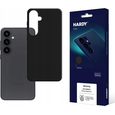 3mk Hardy Android Silicone MagCase Black Samsung Galaxy S25+ 5903108629119