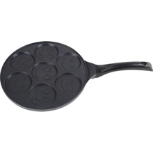 KITCHISIMO Panvica na lievance Nero smajlík 26 cm