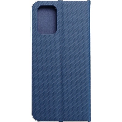 Forcell LUBook Carbon Xiaomi Redmi Note 10 / 10S modrý