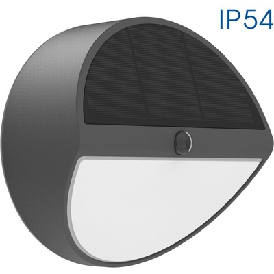 VIVALUX Соларно LED тяло със сензор за движение LORNO SOLAR LED ∙ PIR ∙ 4000K ∙ IP54 | Външно осветление Vivalux (VIV004990)