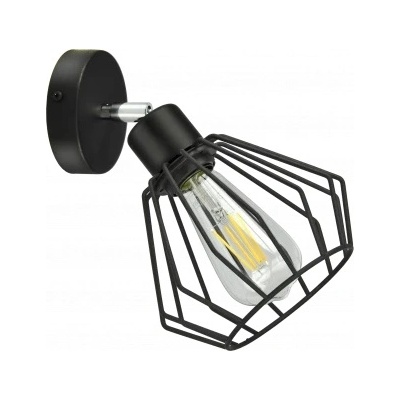 ADVITI AD-LD-6259BE27M - WAYA Стенна лампа, E27, 1x60W, черен (AD-LD-6259BE27M)