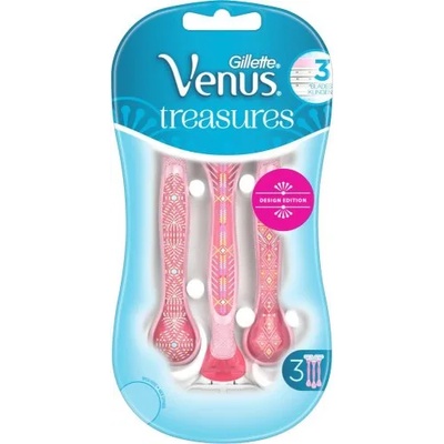 Gillette Venus Treasures Design Edition Razor - Дамски самобръсначки от серията "Venus" 1 брой