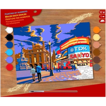 Image 1 of KSG Crafts Творчески комплект за рисуване KSG Crafts - Лондон Пикадили (1519)