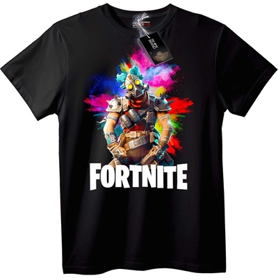 NOONEBRAND Тениска герой от Fortnite - 5XL, White
