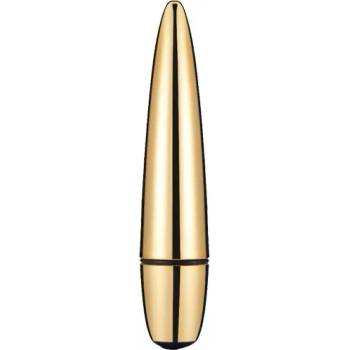 Passion labs Гладък анален вибратор с презареждаща се батерия "gold bullet" 11 см