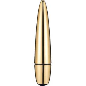 Passion labs Гладък анален вибратор с презареждаща се батерия "gold bullet" 11 см