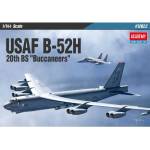 Academy Комплект модел самолет 12622 - USAF B-52H 20th BS "Buccaneers" (1: 144)