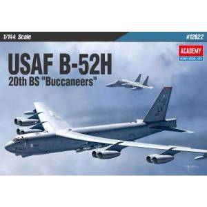 Academy Комплект модел самолет 12622 - USAF B-52H 20th BS "Buccaneers" (1: 144)