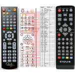 GENERAL ECG DVT1050TW PVR - съвместимо дистанционно управление на марката General (DVT1050TW PVR) Дистанционно