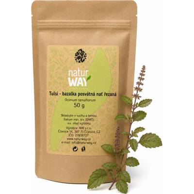 Dr. Svatek Tulsi bazalka posvátná nať řezaná 50 g