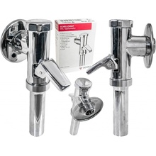 Schell - tlakový WC splachovač s páčkou 3/4 ", Schellomat, chrom 022380699