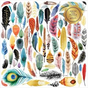 Galison - Puzzle Feathers - 500 piese