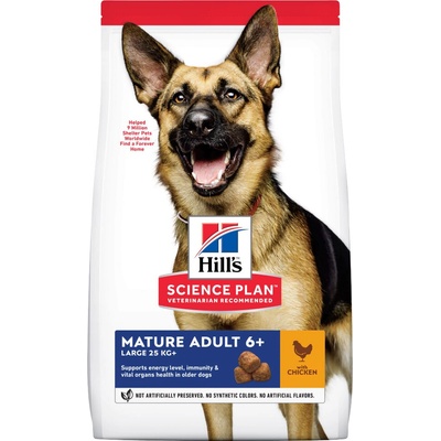 Hills Science Plan Mature Adult 6+ Large kuracie 18 kg