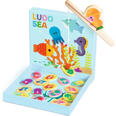 Djeco Ludo Sea: 4 hry s morskou tématikou