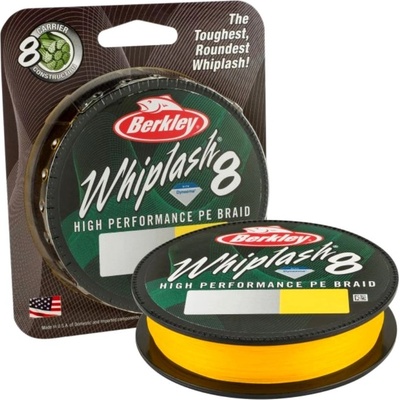 Berkley šňůra Whiplash 8 žlutá 150m 0,20mm 27,7kg