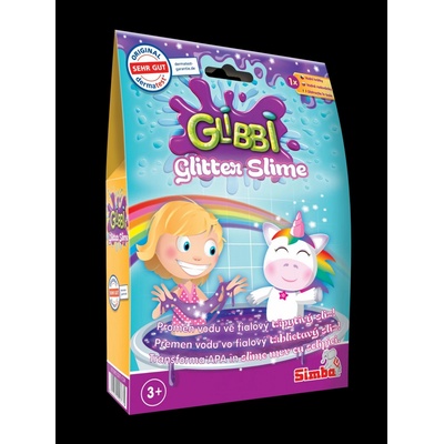 Simba Glibbi Glitter Slime trblietavý fialový