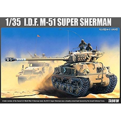 Academy M51 Super Sherman IDF Model Kit 13254 1:35