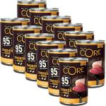 Wellness Core Dog 95% пиле & патица 12 x 400 г