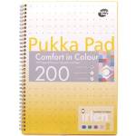 Pukka Pad Спирална тетрадка, А4, с правила, 100 листа, PUKKA PAD "Irlen Jotta Gold" IRLJOTA4(GOLD) (IRLJOTA4(GOLD))
