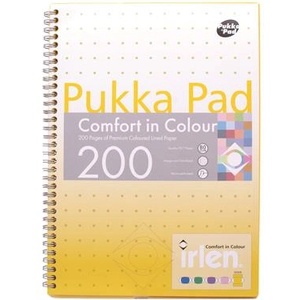 Pukka Pad Спирална тетрадка, А4, с правила, 100 листа, PUKKA PAD "Irlen Jotta Gold" IRLJOTA4(GOLD) (IRLJOTA4(GOLD))