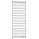 String Nástenný panel String Wall 75 x 30, black