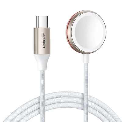 JOYROOM Зарядно устройство Joyroom за Apple Watch, 1.2m, бяло (S-IW011) (S-IW01)