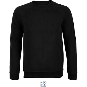 Neoblu 3194 NELSON MEN / Мъжки суитшърт с раглан - тъмночерен M (243194n1102)