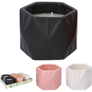 Chomik Декоративна свещ Citronella 11, 5x9cm микс цветове 64174 (INA7393)
