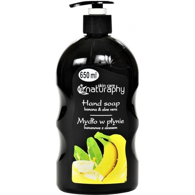 Naturaphy tekuté mydlo banán a aloe vera 650 ml