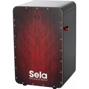 Image 1 of Sela SE 047 CaSela Pro Black/Red Dragon Дървен кахон (SE 047)