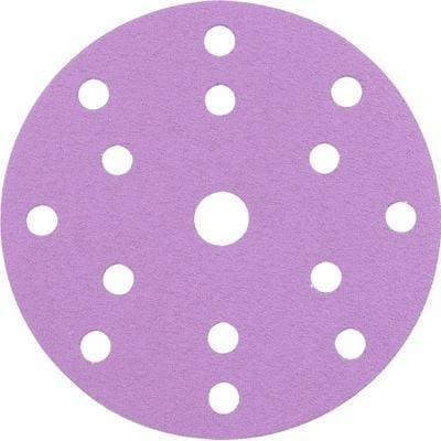 Worcraft brúsny papier pre excentrickú brúsku, 150mm, P80, 5ks