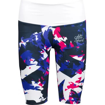 Altisport dámské legíny nad kolena premium VOJ/ALW110LEG02 FIALOVObílé