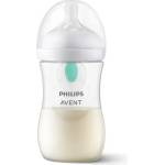 Philips Шише Natural Response 3.0 с клапа AirFree Philips AVENT, 260 мл, 1м+
