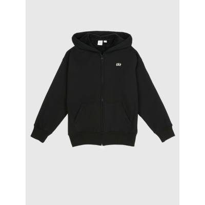 GAP dětská zateplená sherpa mikina černá