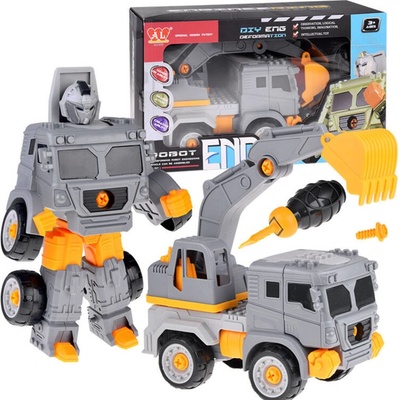 Joko Auto Robot, Auto s Bagrom a Robot 2v1