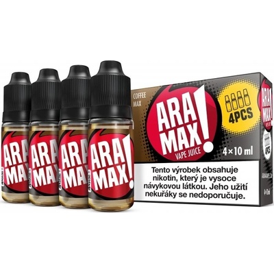 Aramax Coffee 4 x 10 ml 3 mg