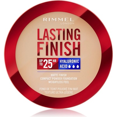 Rimmel Lasting Finish 25H компактна пудра SPF 20 цвят 003 Sesame 7 гр