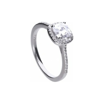 Diamonfire Prémiový strieborný prsteň R3626