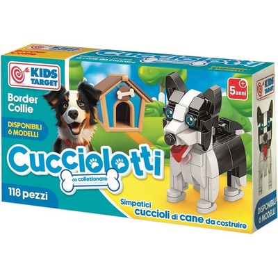 RS Toys Мини конструктор RS Toys Cucciolotti - Бордър коли, 118 части (12252D)