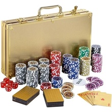 GamesPlanet Poker set Gold Edition, 300 ks žetónov 1 - 1000