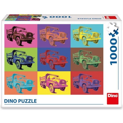 Dino - Puzzle Pop Art: Tatra - 1 000 piese