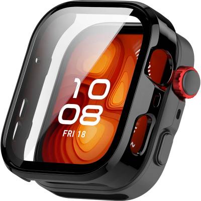Techsuit Протектор за Huawei Watch Fit 4 Pro - Techsuit - Defense360 Pro + Протектор за екран - Черен