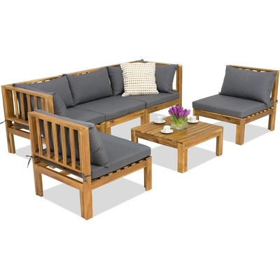 Garden Point Градински мебели Brunei Coffee 5 Garden Point акация (GAP354-3)